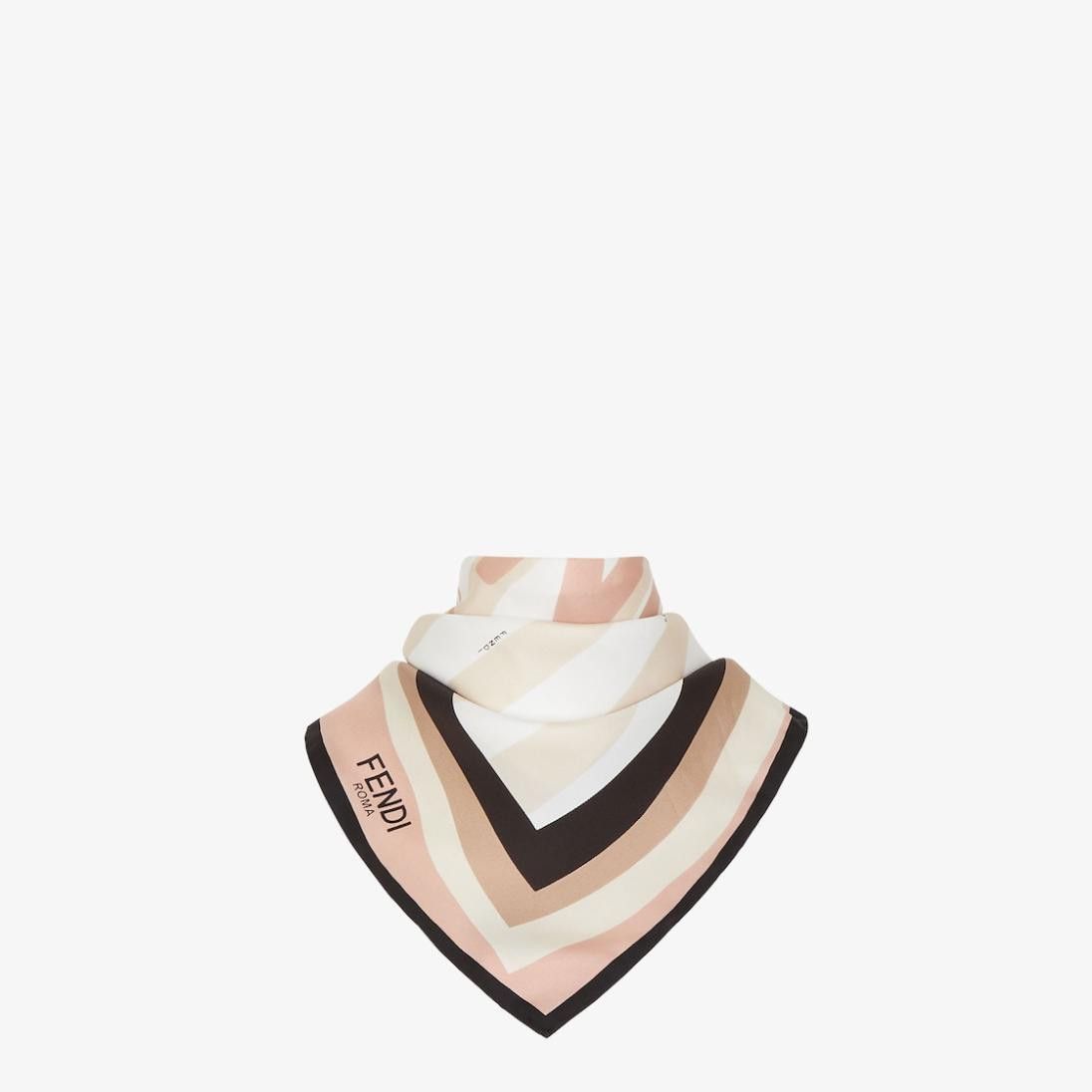Fendi o1s1wg111224 Size: OS / Pequin Foulard in Multicolor Size ONE SIZE - 2 Thumbnail