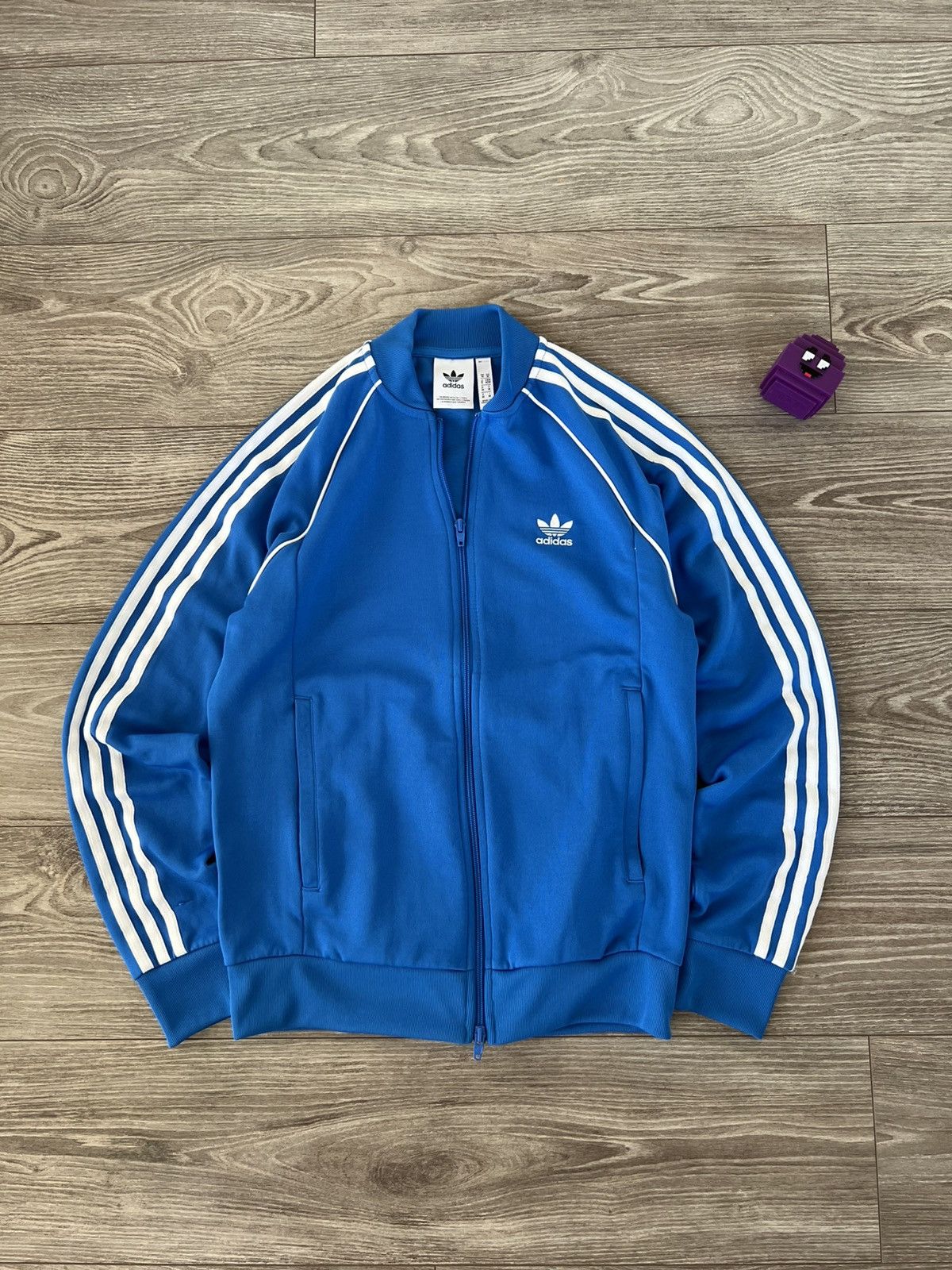 Adidas Adidas White Tags Avant Garde Three Stripes Y2K Zip Jacket Size US M / EU 48-50 / 2 - 1 Thumbnail