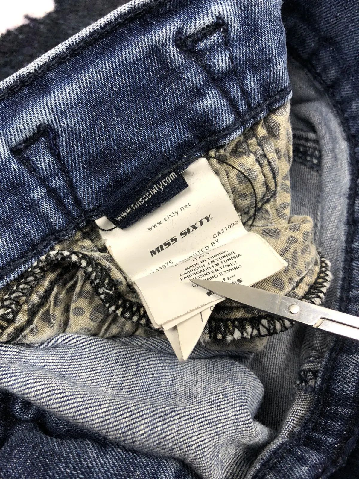 Miss Sixty MISS SIXTY Avantgarde Luxury Denim Hype Jeans Streetwear Y2k Size 27" / US 4 / IT 40 - 12 Thumbnail