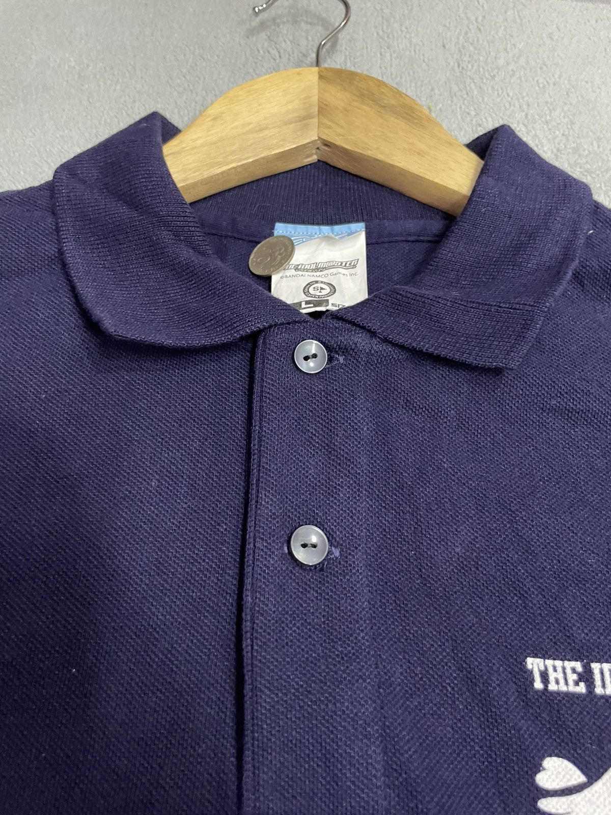 Anime Vintage Anime The Idol M@ster Tshirt Collar(Faded) Size US L / EU 52-54 / 3 - 4 Thumbnail