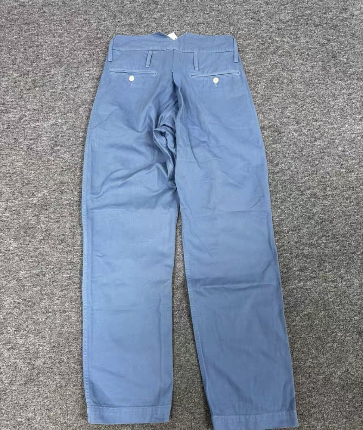 Visvim Blue Casual Pleated Pants Size 30 Size US 30 / EU 46 - 4 Thumbnail