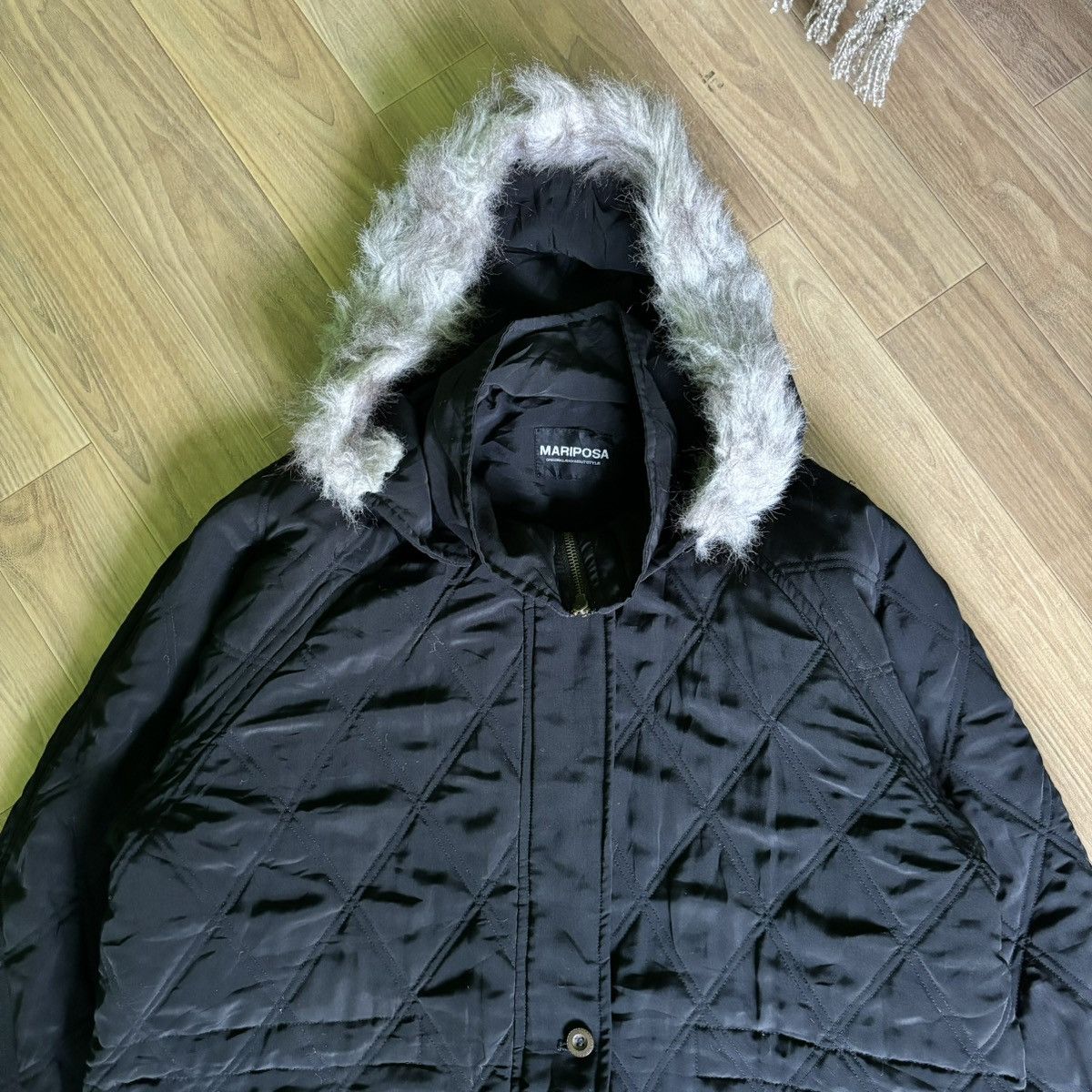 If Six Was Nine × Japanese Brand × Le Grande Bleu (L.G.B.) Inspired issey miyake LGB Style fur jacket vintage Size US XL / EU 56 / 4 - 3 Thumbnail
