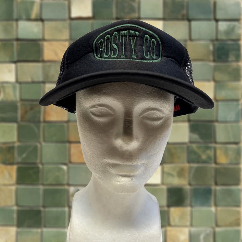 Vintage Post Malone’s Tour Posts Co. Trucker Hat Dark Green Embroidered Adjustable One Size Men NWOT Size ONE SIZE - 1 Thumbnail