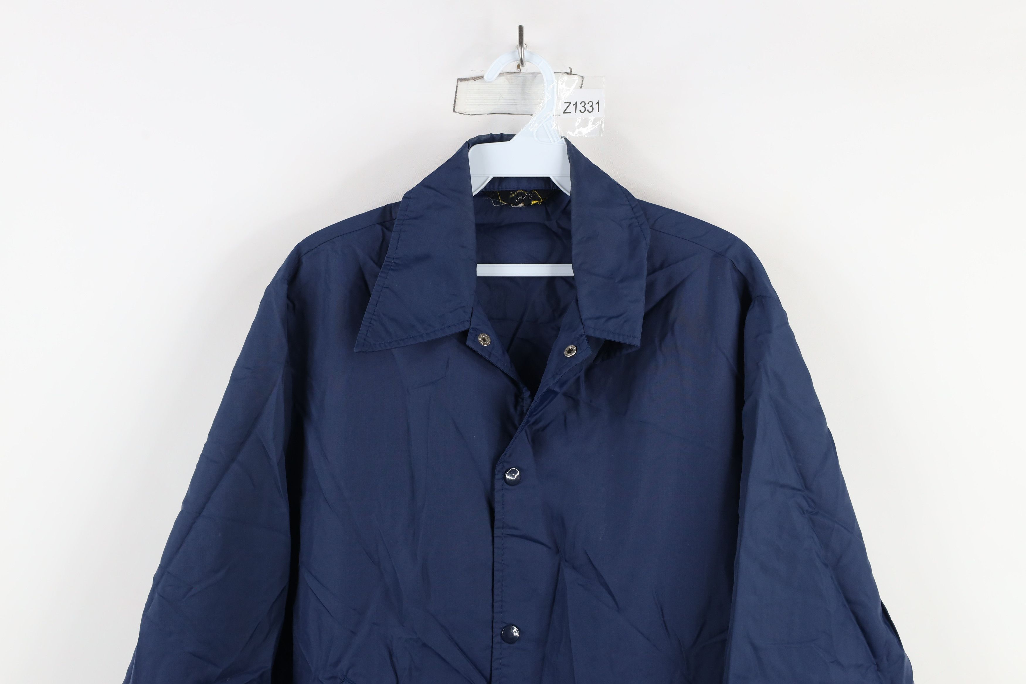 Vintage Vintage 70s Streetwear Coach Coaches Windbreaker Jacket Blue Size US S / EU 44-46 / 1 - 2 Thumbnail