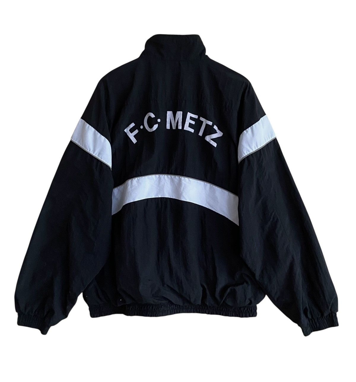 Vintage Very Rare Vintage Team Football French FC METZ Jacket 1990s Size US M / EU 48-50 / 2 - 2 Thumbnail