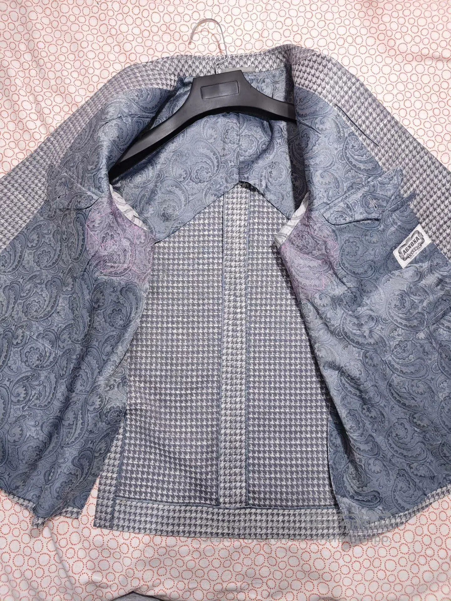 Agnona Italian Agnona Custom Silk Suit Jacket. Size US M / EU 48-50 / 2 - 7 Thumbnail