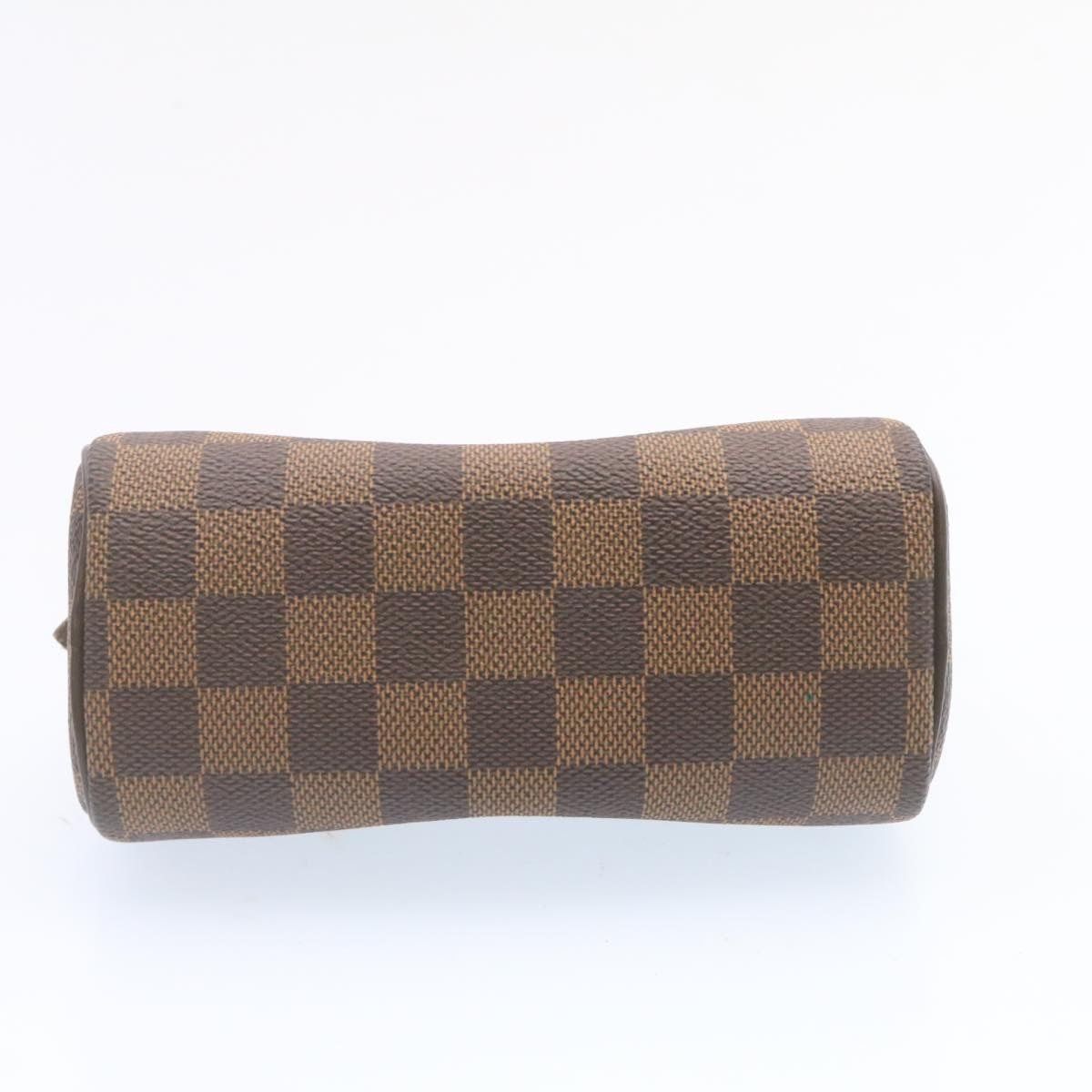 Louis Vuitton LOUIS VUITTON Damier Ebene Mini Speedy Hand Bag M41534 Size ONE SIZE - 5 Thumbnail