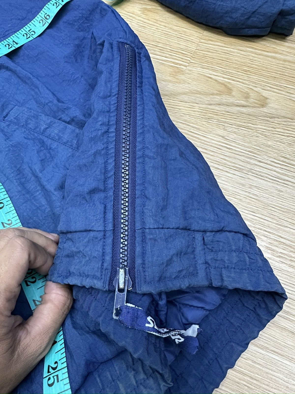 NFL × Starter × Vintage Vintage Starter Michigan NFL Anorak Oversized Jacket MJ105 Size US XXL / EU 58 / 5 - 8 Thumbnail