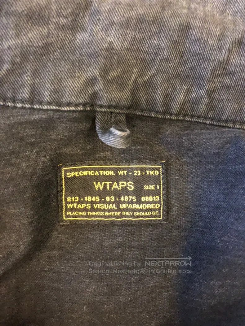 Wtaps Wtaps Wash Four-Pocket Jacket Size US S / EU 44-46 / 1 - 3 Thumbnail