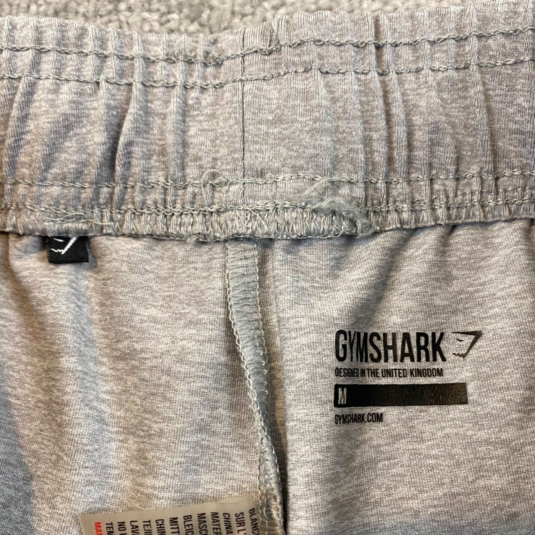 Gymshark Gymshark Leggings Womens Medium Gray Athleisure Workout Activewear Pants Stretch Size 32" / US 10 / IT 46 - 2 Thumbnail