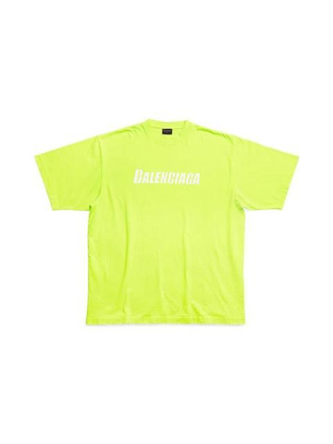 Balenciaga boxy t-shirt caps vintage jersey light destroyed fluo yellow Size US XS / EU 42 / 0 - 1 Preview
