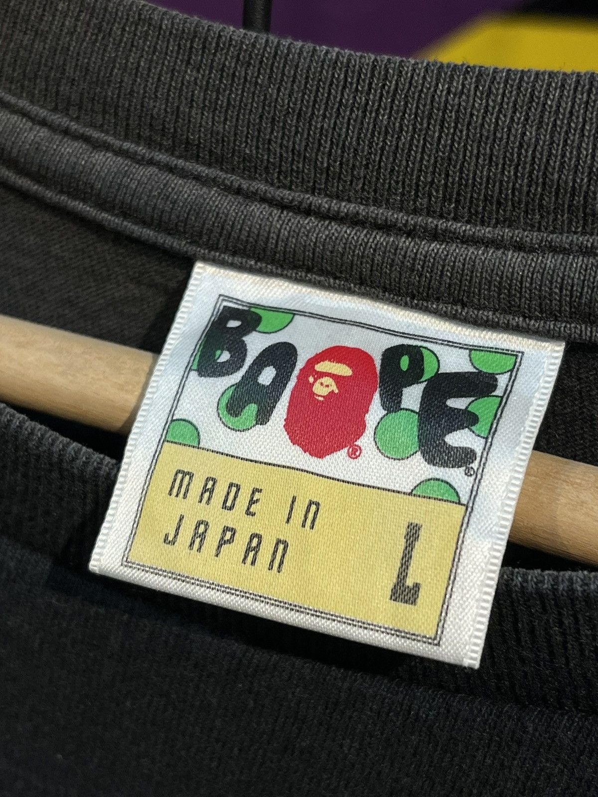 Bape × Japanese Brand × Vintage Bape World Gone Mad T Shirt Size US L / EU 52-54 / 3 - 7 Thumbnail