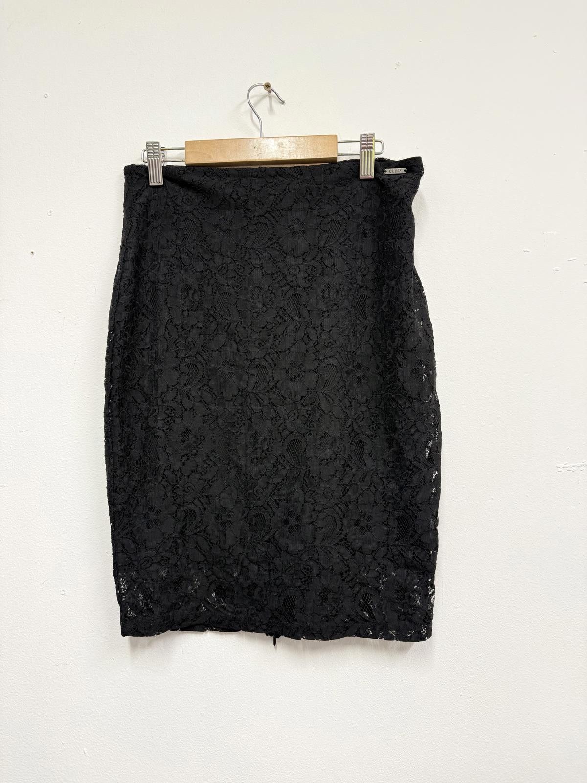 Unknown London Black Lace Skirt Size S Size 28" / US 6 / IT 42 - 1 Thumbnail