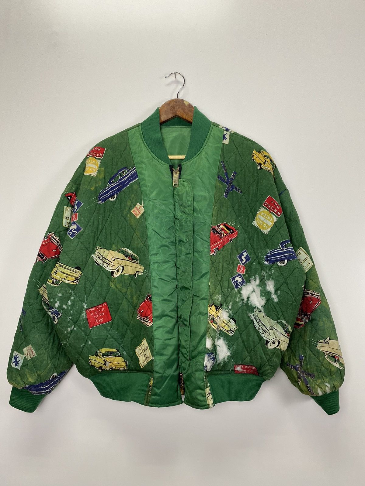 Japanese Brand × Vintage Vintage Saburoku Bomber Jacket Size US XL / EU 56 / 4 - 15 Thumbnail