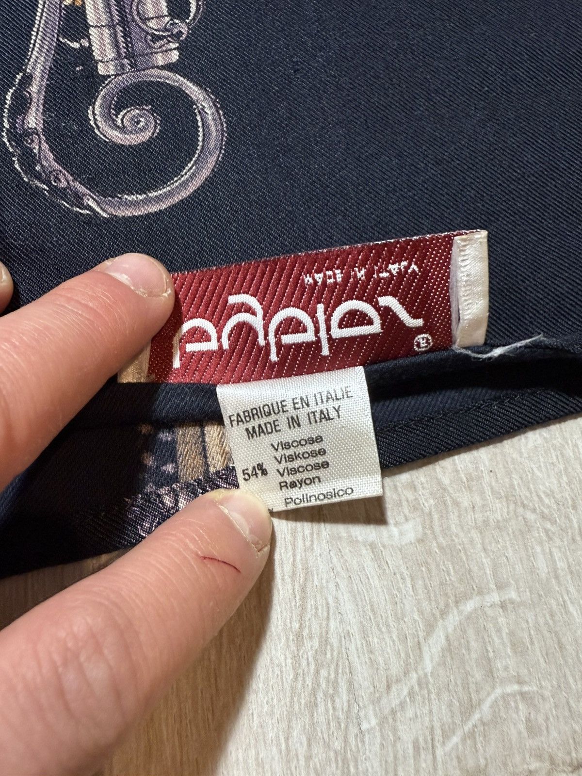 Byblos Byblos Vintage Scarf 2000 Size ONE SIZE - 4 Thumbnail
