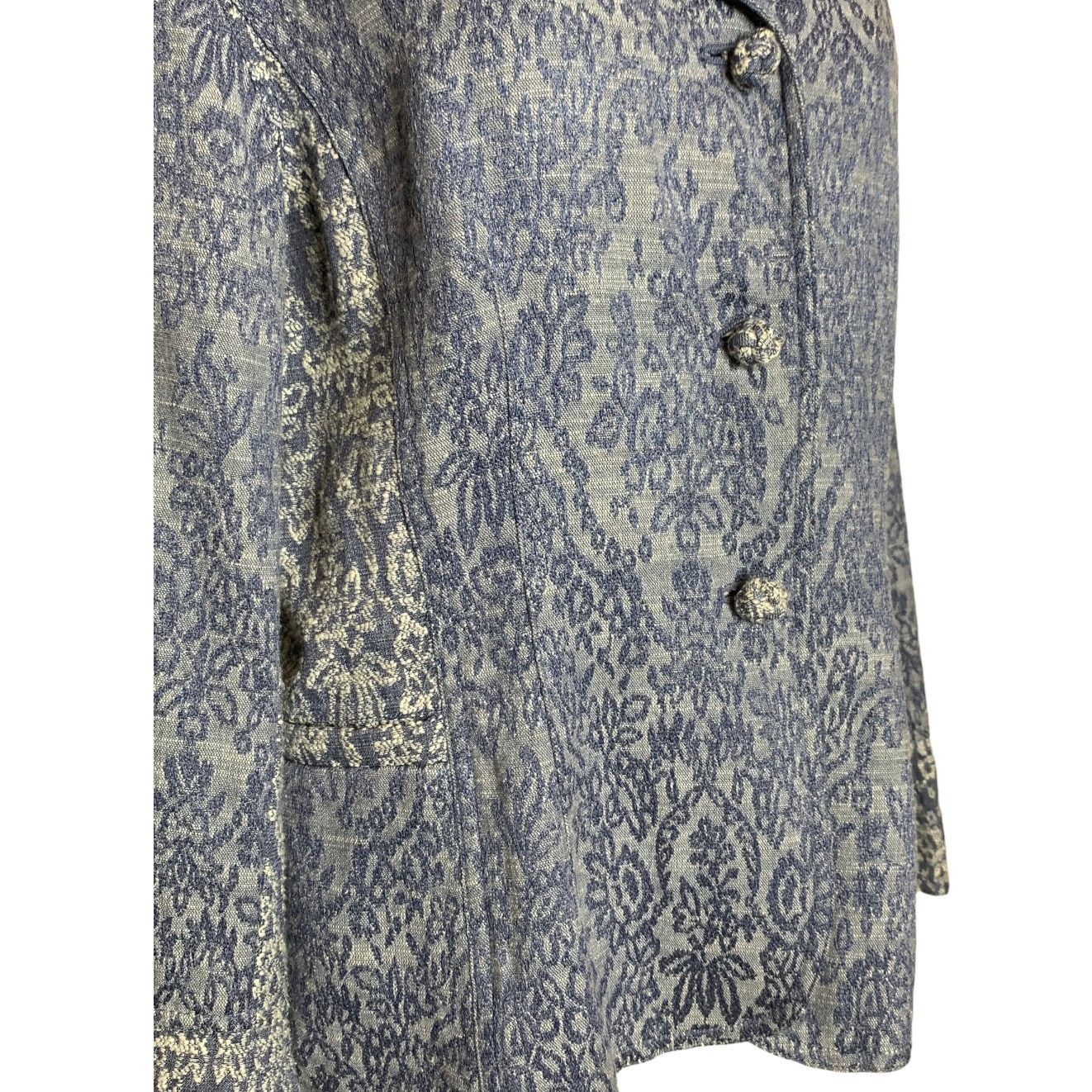 J. Jill J. Jill Blazer Embroidered Brocade Blazer size 12P Size XL / US 12-14 / IT 48-50 - 8 Thumbnail