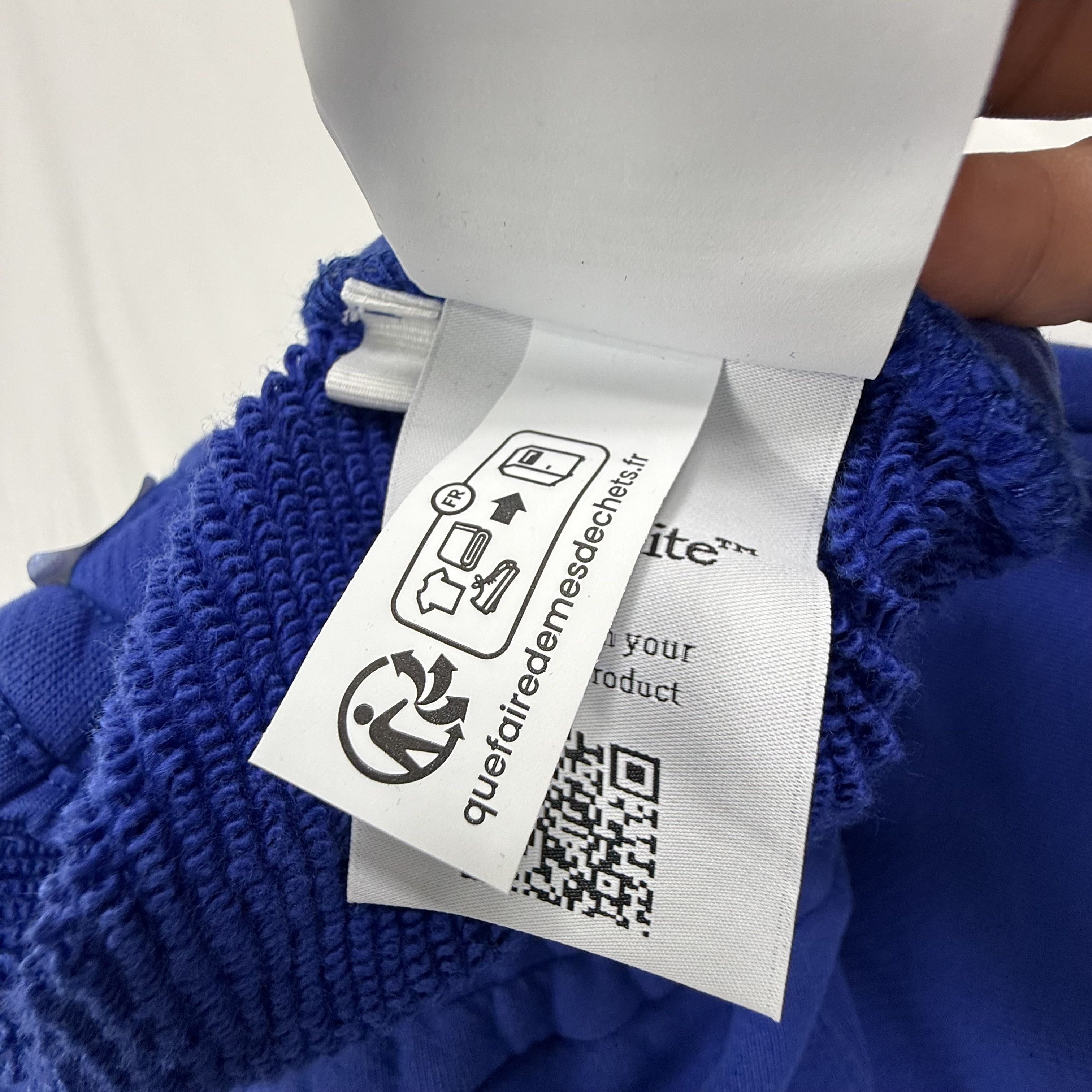 Off-White Off-White Royal Blue Diagonal Stripe Sweatpants Mens Large Size US 32 / EU 48 - 12 Thumbnail