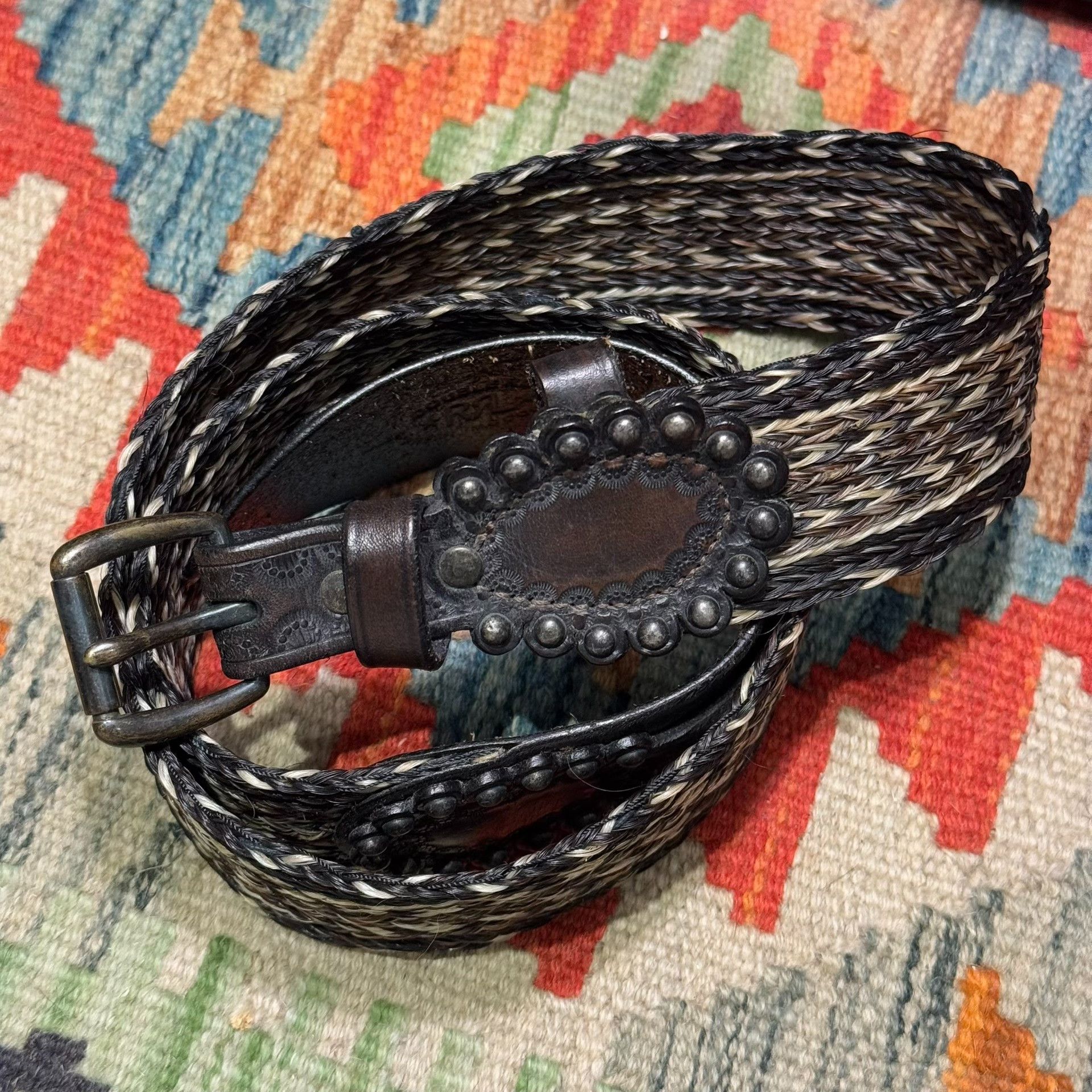 RRL Ralph Lauren Ralph Lauren RRL Horsehair Braided Belt Size ONE SIZE - 1 Thumbnail