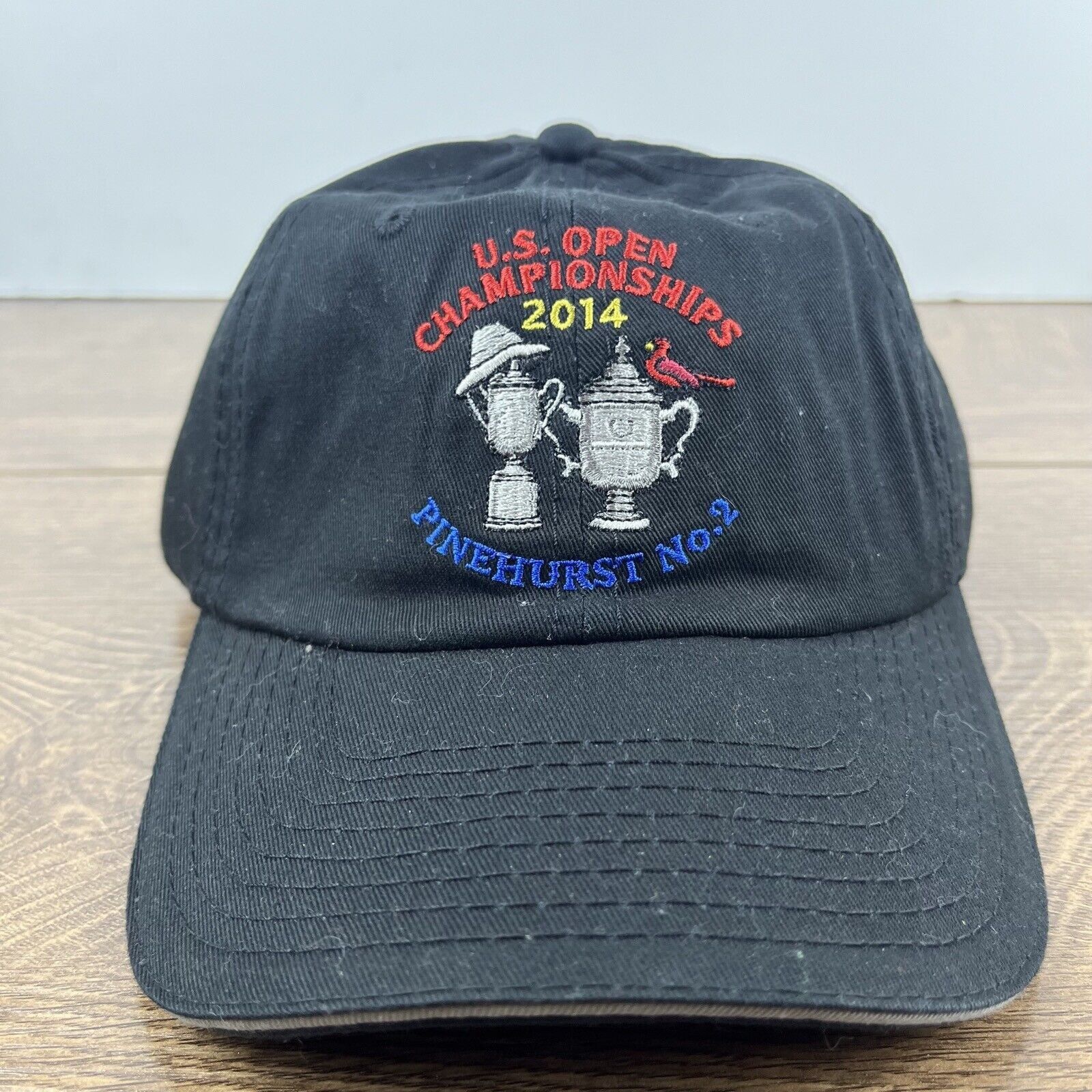 Other US Open Championships 2014 Hat Black Adjustable Hat Black Pi Size ONE SIZE - 2 Thumbnail