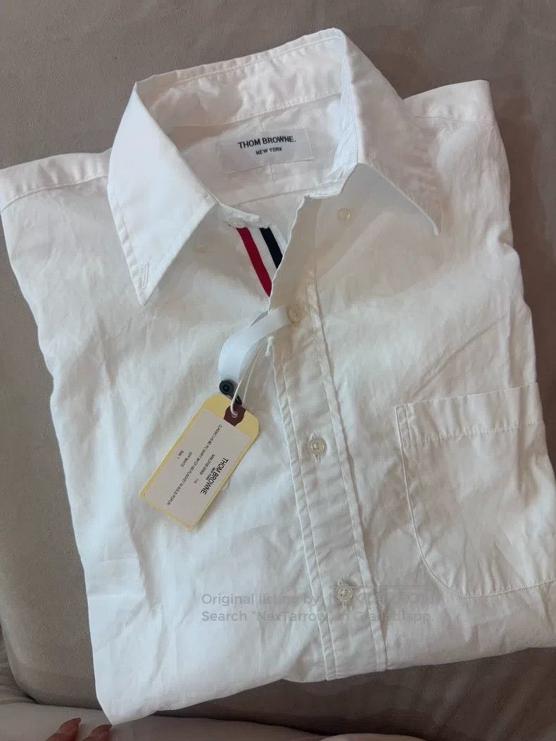 Thom Browne Thom Browne Shirt Size US S / EU 44-46 / 1 - 2 Thumbnail