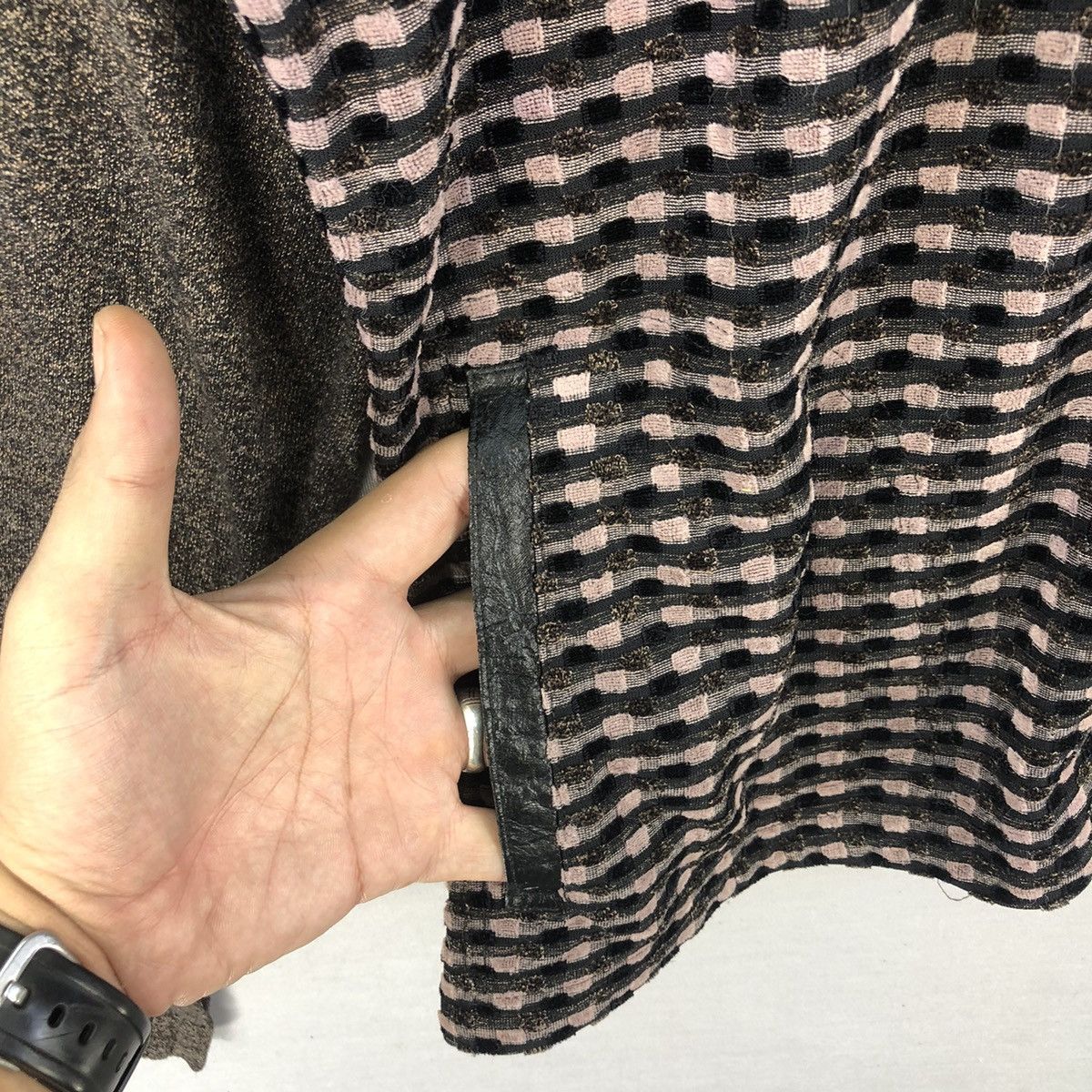 Hiroko Koshino Homme Vintage 1990s Hiroko Koshino Japan Unique Hooded Jacket Size S / US 4 / IT 40 - 10 Thumbnail
