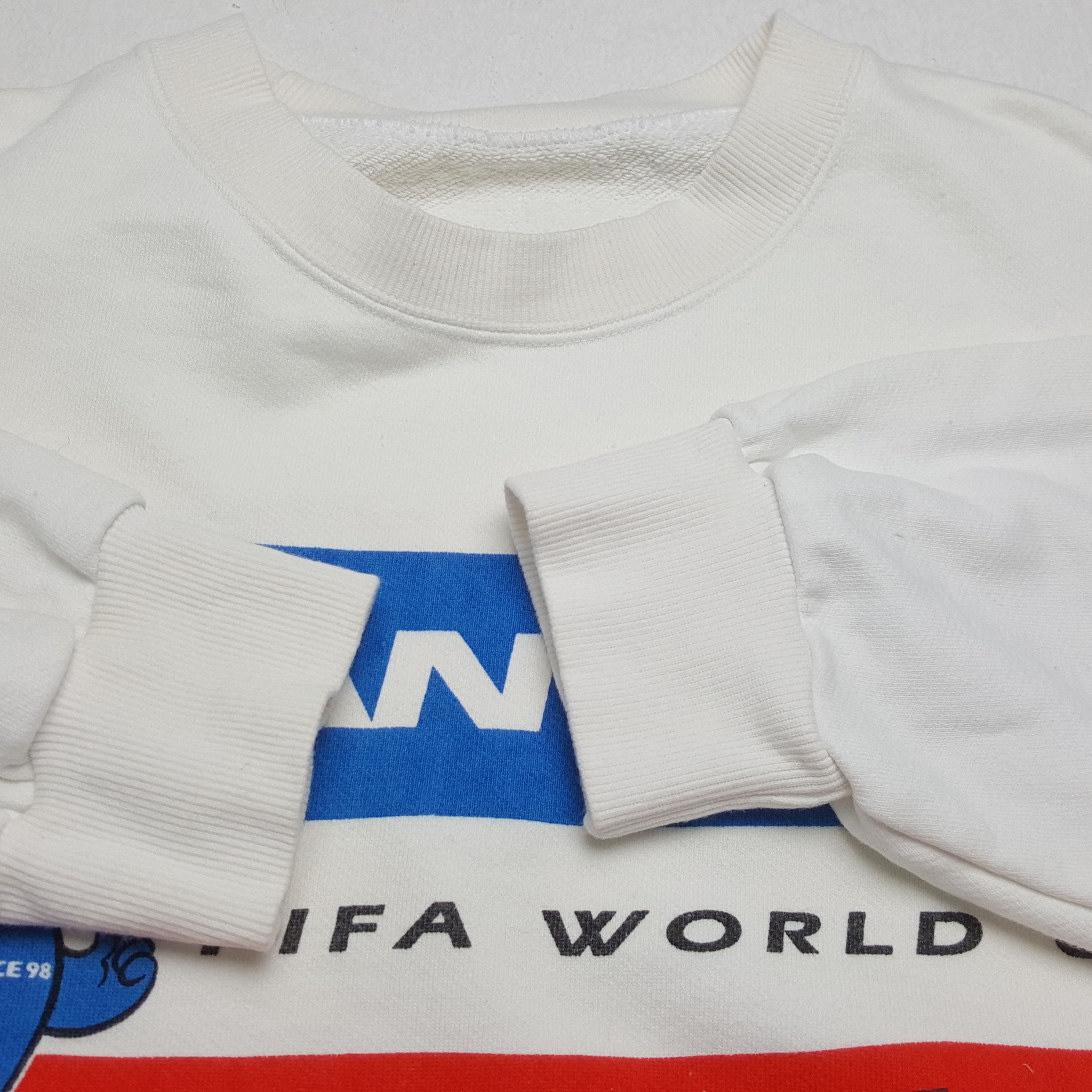 Vintage FIFA WORLD CUP FRANCE 1998 Vintage Sweatshirt Size US L / EU 52-54 / 3 - 8 Thumbnail