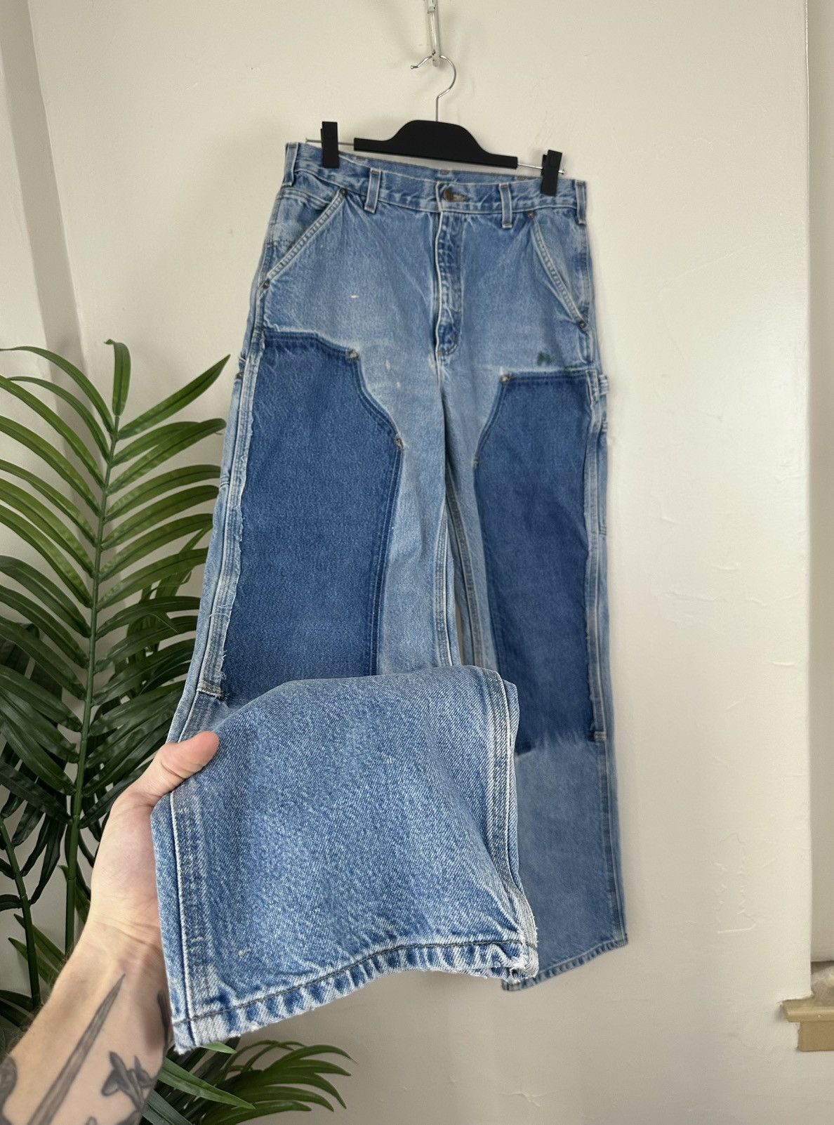 Faded Carhartt Double Knee | Grailed
