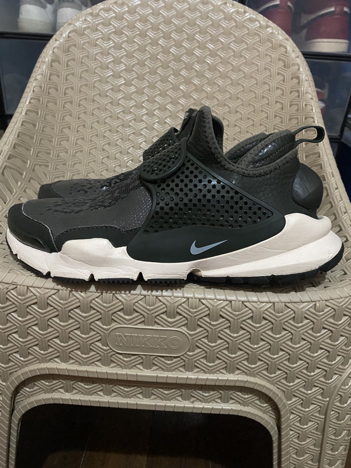 Stone island x Nike Lab Sock Dart Sequoia mid sneaker