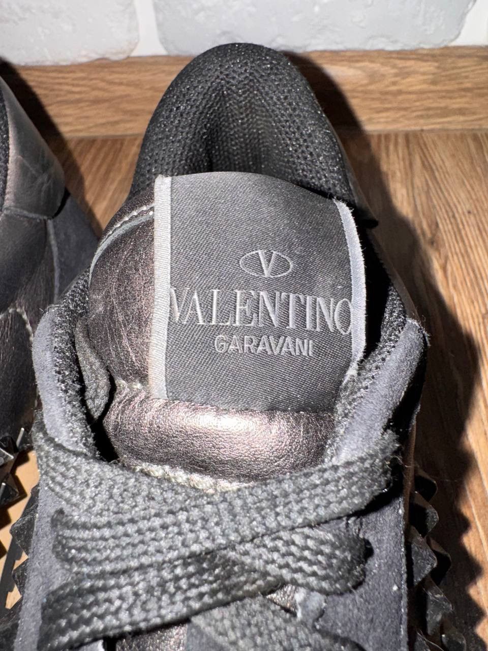 Valentino Valentino Leather Suede Rockrunner Stud Sneakers Size 43 Size US 10 / EU 43 - 20 Thumbnail
