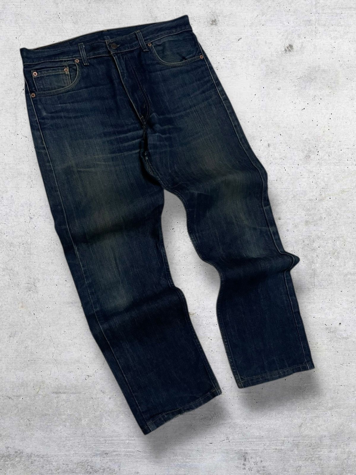 Levi's Vintage Clothing VINTAGE 505 LEVIS USA DESIGNER 90S INDIGO FADED OG DENIM Size US 34 / EU 50 - 2 Thumbnail