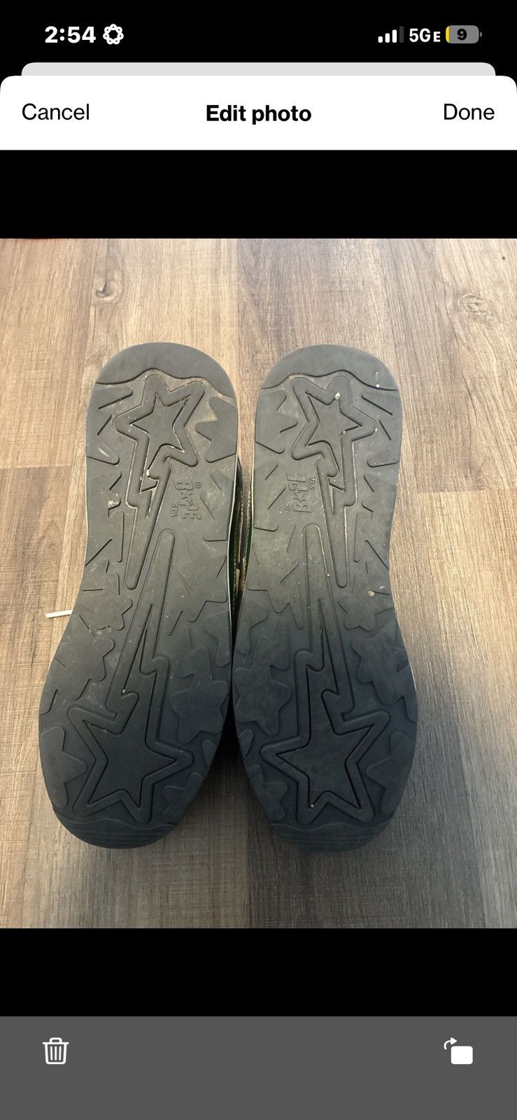 Bape Bape roadsta abc green camo Size US 11 / EU 44 - 5 Thumbnail