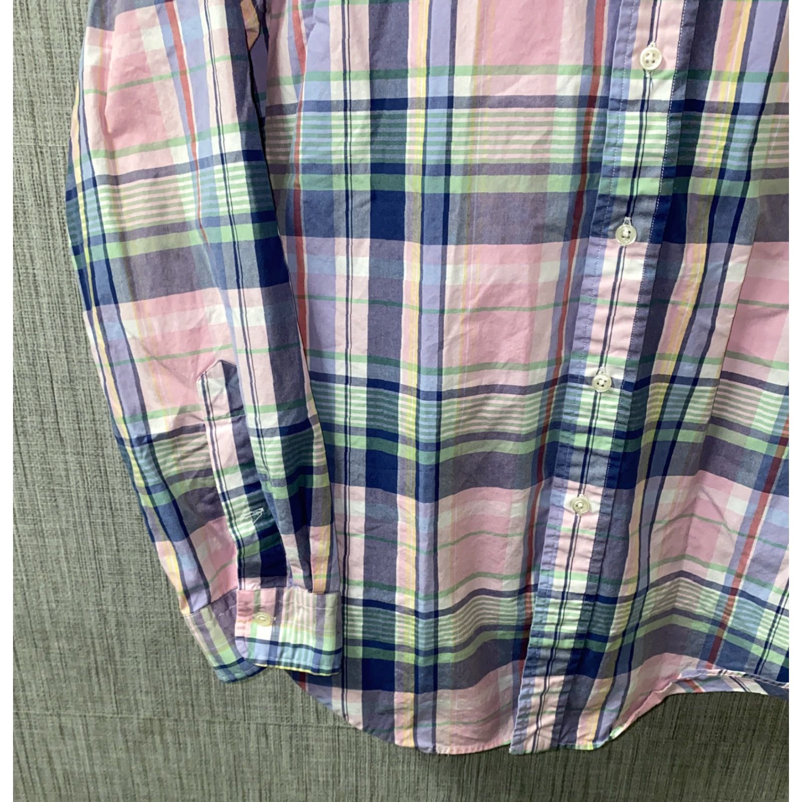 Ralph Lauren Ralph Lauren Men's Plaid Button-Down Shirt Long Sleeve Casual Size Large Multicolor Size US L / EU 52-54 / 3 - 4 Thumbnail