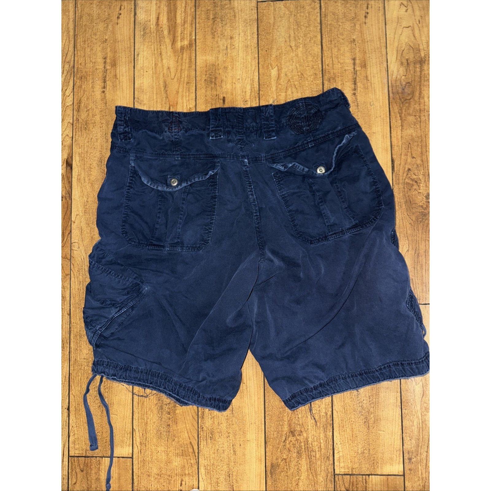 Vintage Paperbacks Cargo Shorts 36 Navy Blue Utility Pockets Outdoor Size US 36 / EU 52 - 11 Thumbnail