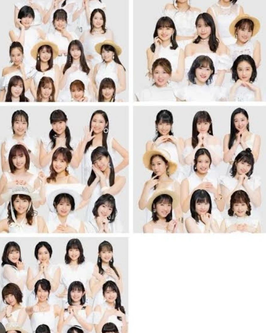 Anime × Band Tees × Japanese Brand Hello! Project Prism Official Band Idol Tees Size US S / EU 44-46 / 1 - 3 Thumbnail