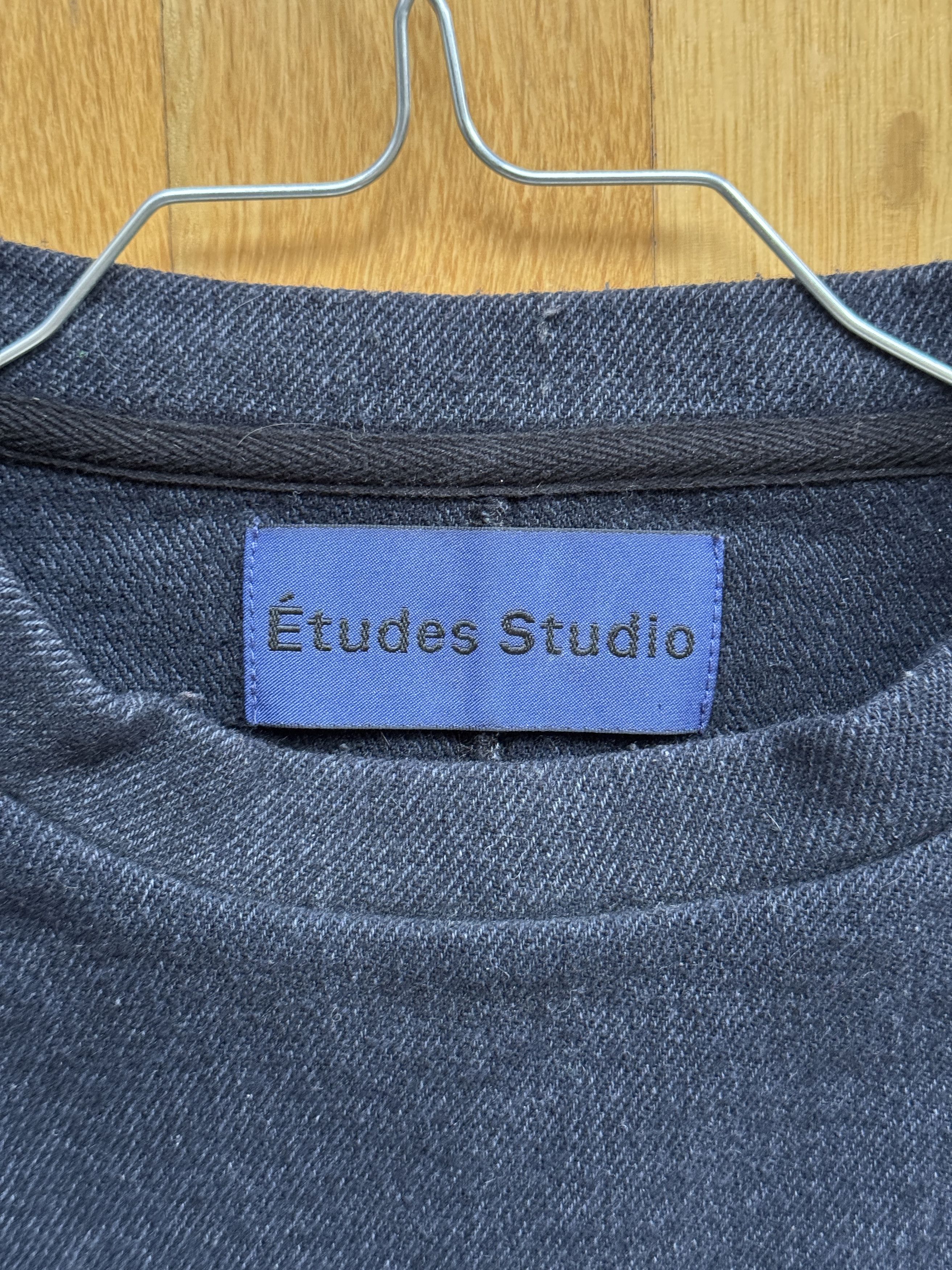 Etudes Etudes Navy Sweater Wool Blend Size US M / EU 48-50 / 2 - 4 Thumbnail