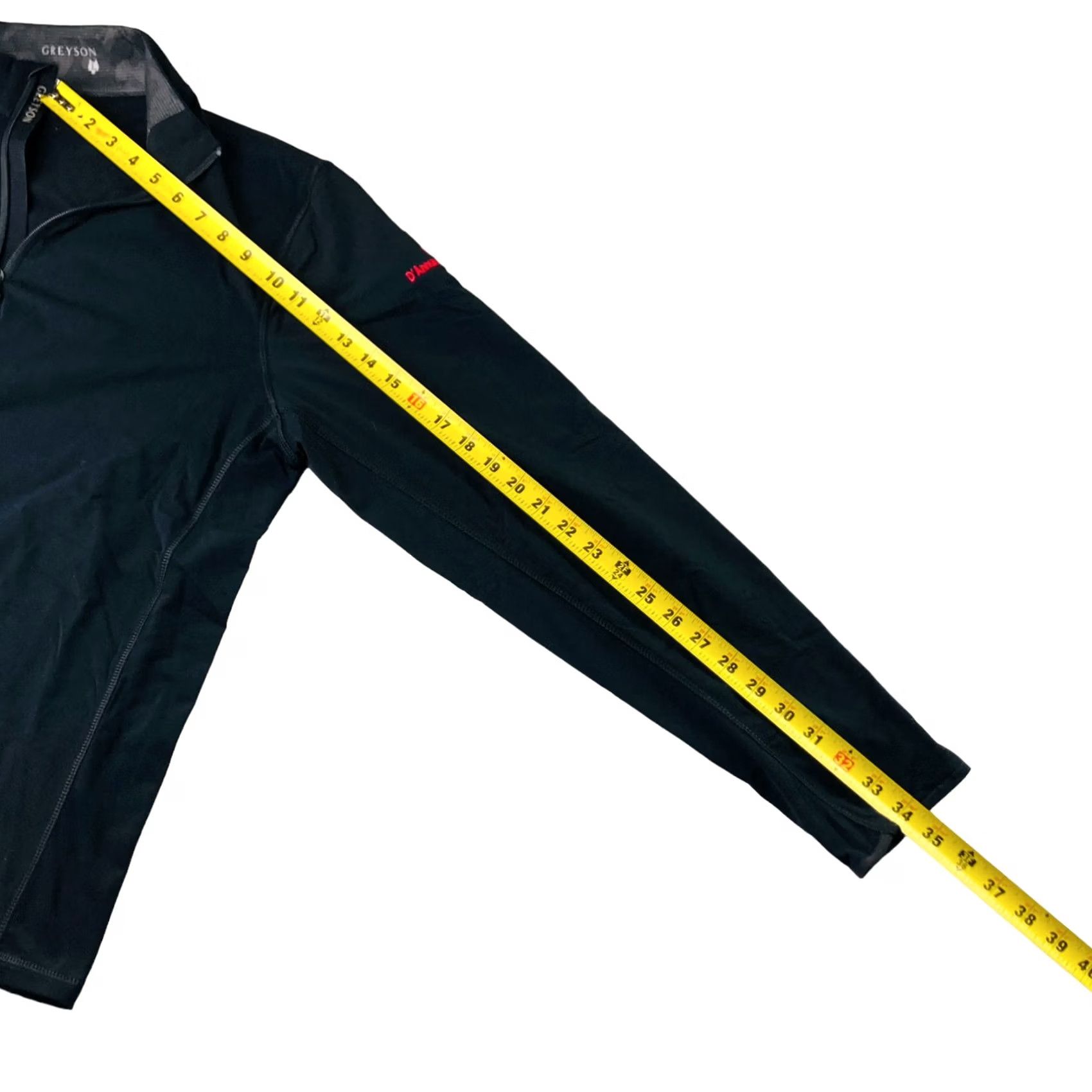 Vintage Greyson Men's 1/4 Zip Performance Stretch Pullover Jacket Black L Size US L / EU 52-54 / 3 - 8 Thumbnail