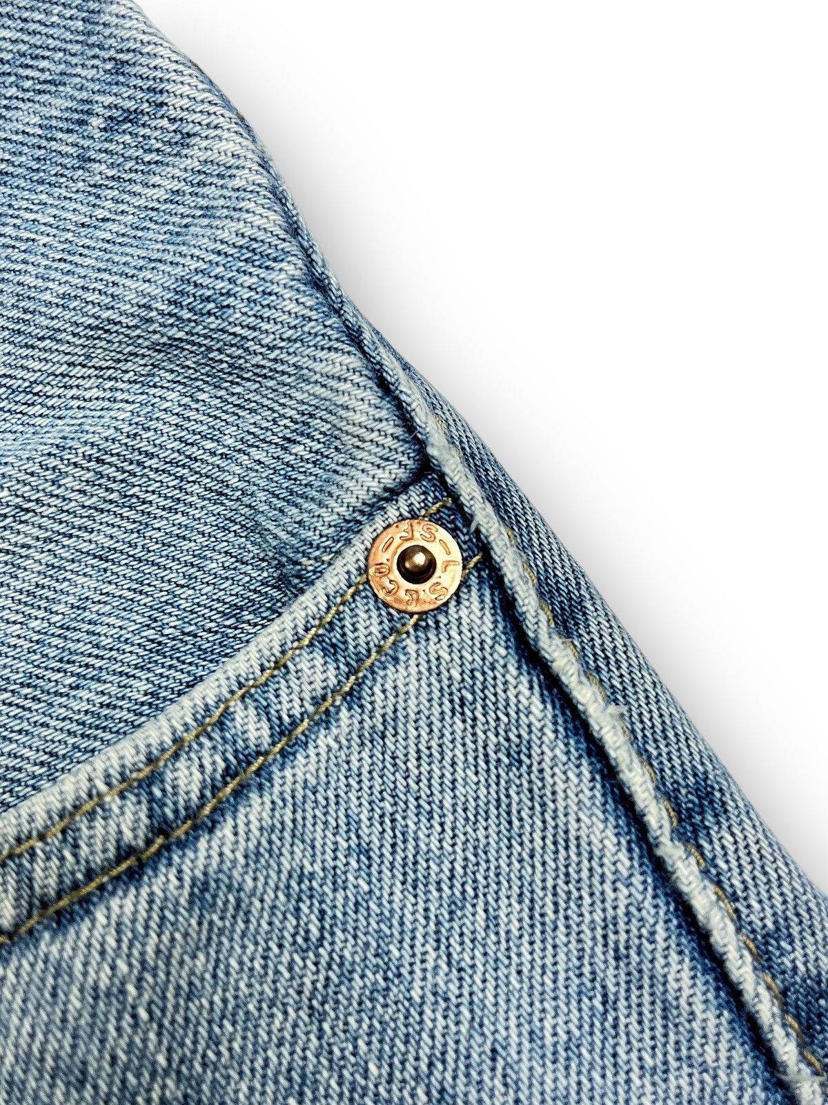 Levi's 2010 Levi's 505 Two Tone Patchwork Denim Pants Size US 32 / EU 48 - 11 Thumbnail