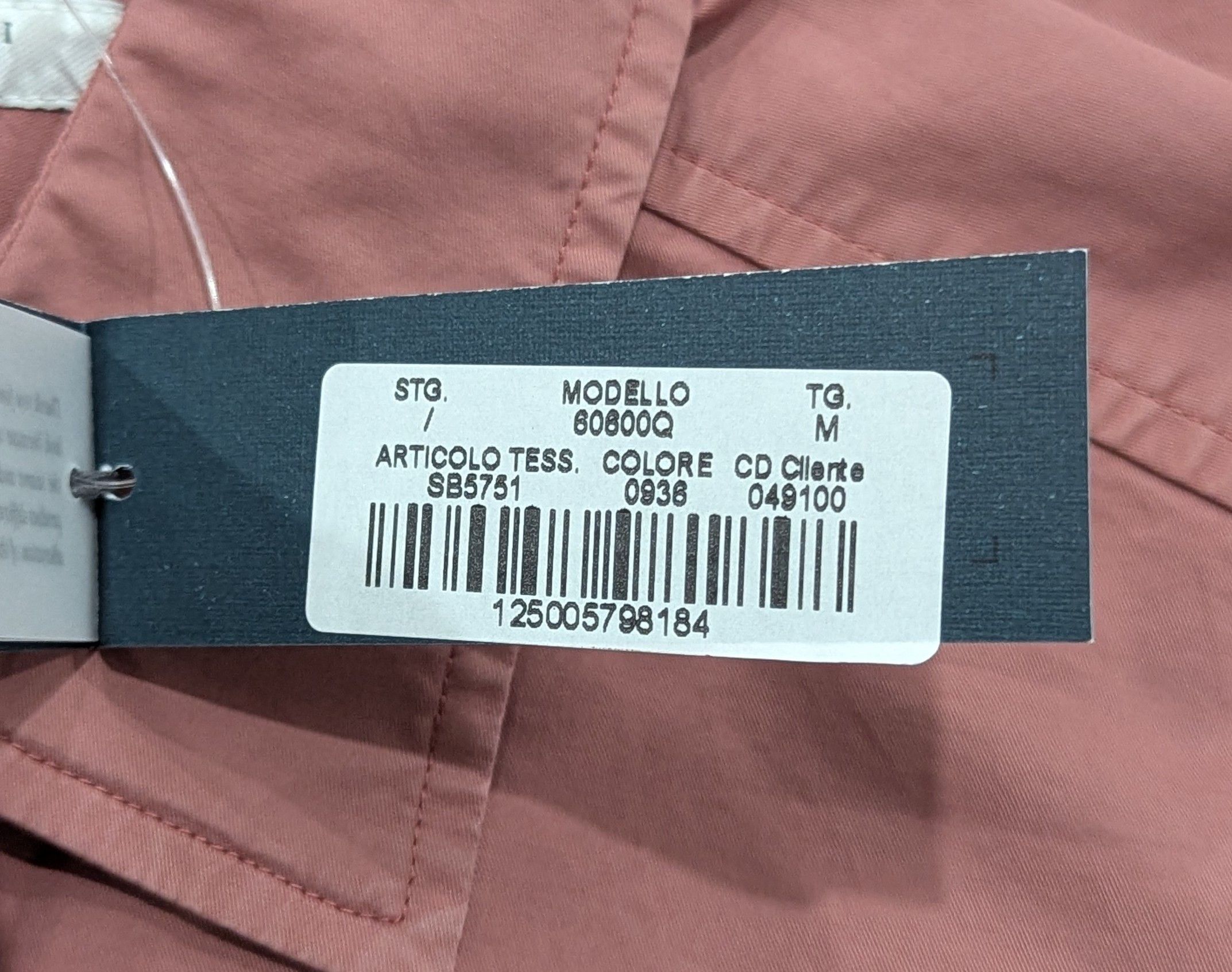 Boglioli BOGLIOLI Stretch Cotton Button Front Overshirt Pink Medium Size US M / EU 48-50 / 2 - 10 Thumbnail