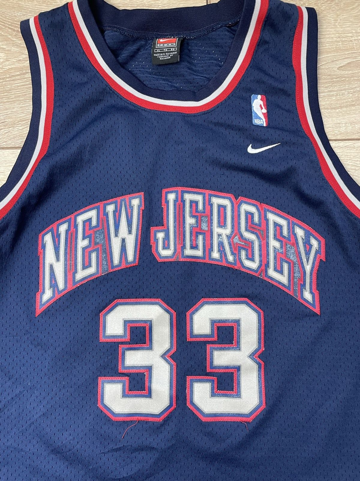 NBA × Nike × Vintage RARE VINTAGE NBA Nike New Jersey Nets Stephon Marbury Size US XL / EU 56 / 4 - 3 Thumbnail