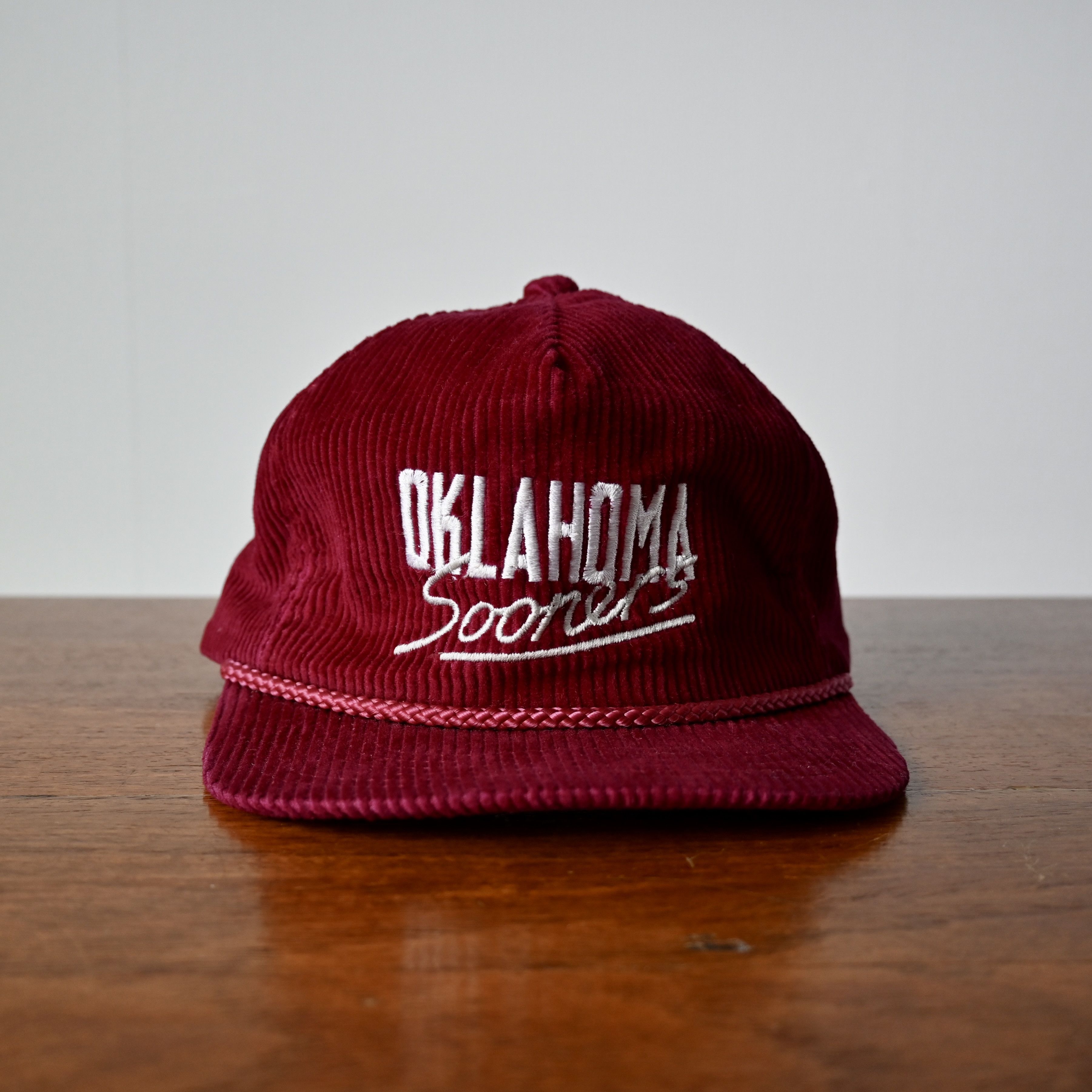 NCAA Vintage 1990s Oklahoma Sooners corduroy hat Size ONE SIZE - 1 Thumbnail