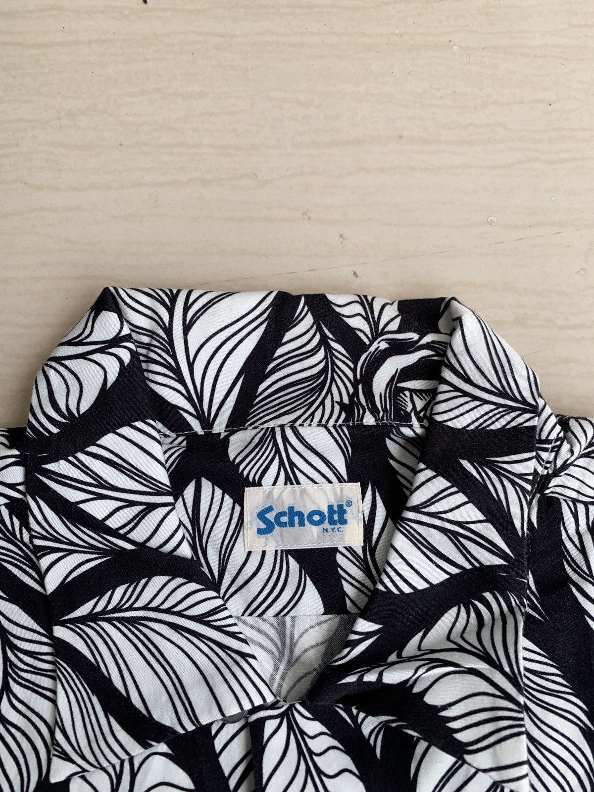 Schott Schott pattern Shirt vintage Size US L / EU 52-54 / 3 - 3 Thumbnail