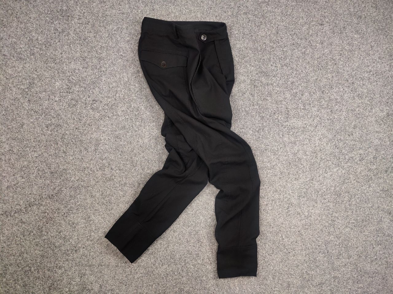 Kai Bitte Kai Rand Scandinavian design Black Asymmetric Pants Size US 34 / EU 50 - 7 Thumbnail