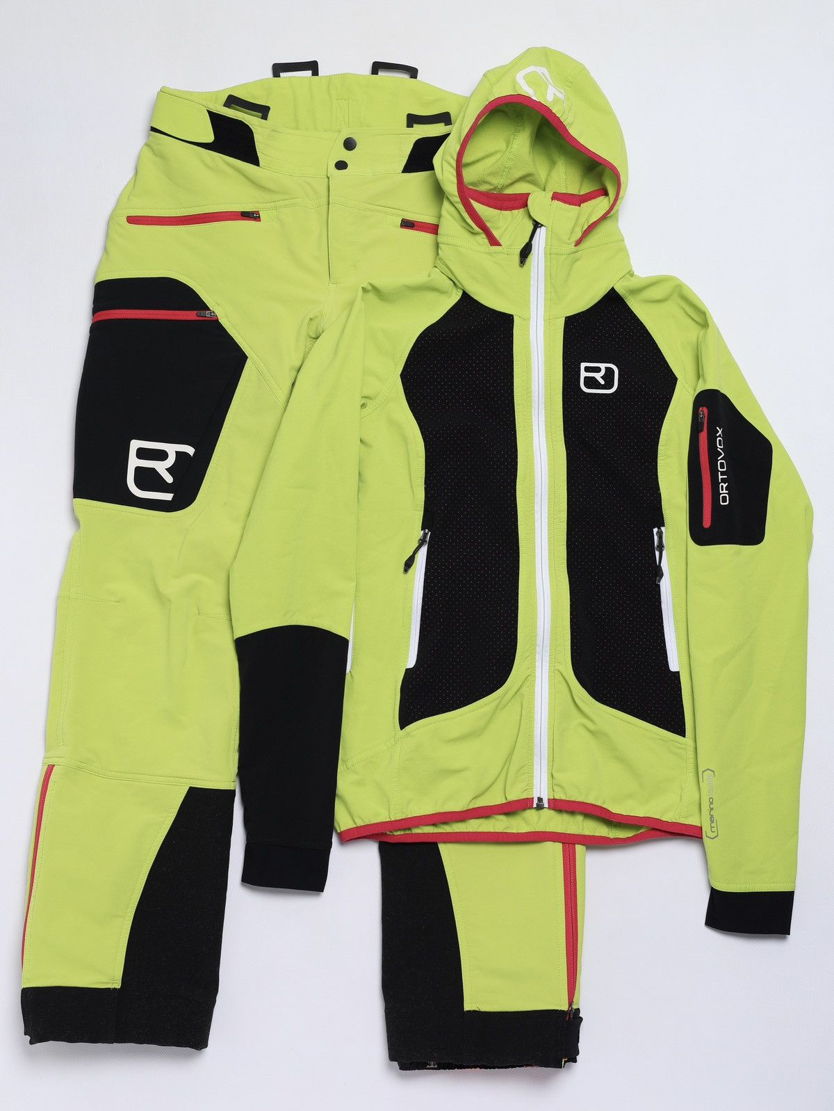 ORTOVOX Ortovox Col Becchei Ski Suit Touring Softshell Merino Green Size S / US 4 / IT 40 - 1 Thumbnail