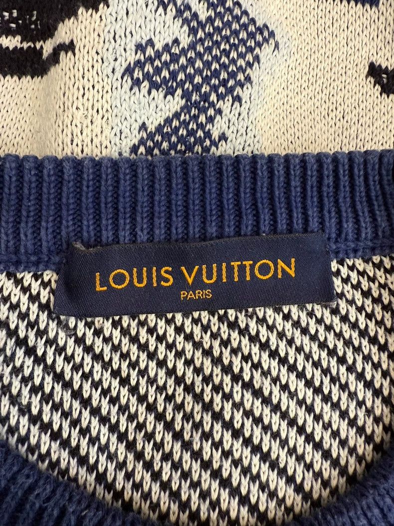Louis Vuitton Louis Vuitton Camouflage Jacquard Knit Sweater Size US S / EU 44-46 / 1 - 3 Thumbnail