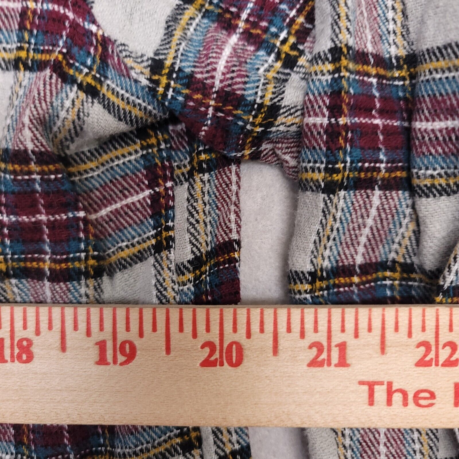 Haband Haband Casual Joe Tartan Flannel Shirt Mens Size M Gray Size US M / EU 48-50 / 2 - 8 Thumbnail