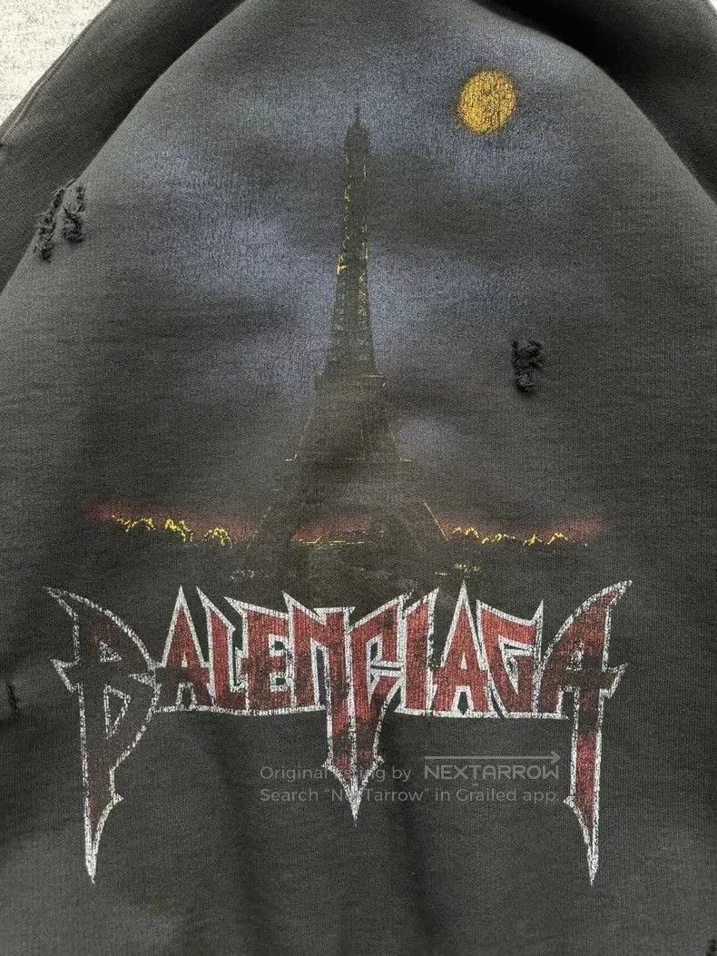 Balenciaga Balenciaga Paris Tower Zip Jacket. Size US XXS / EU 40 - 3 Thumbnail