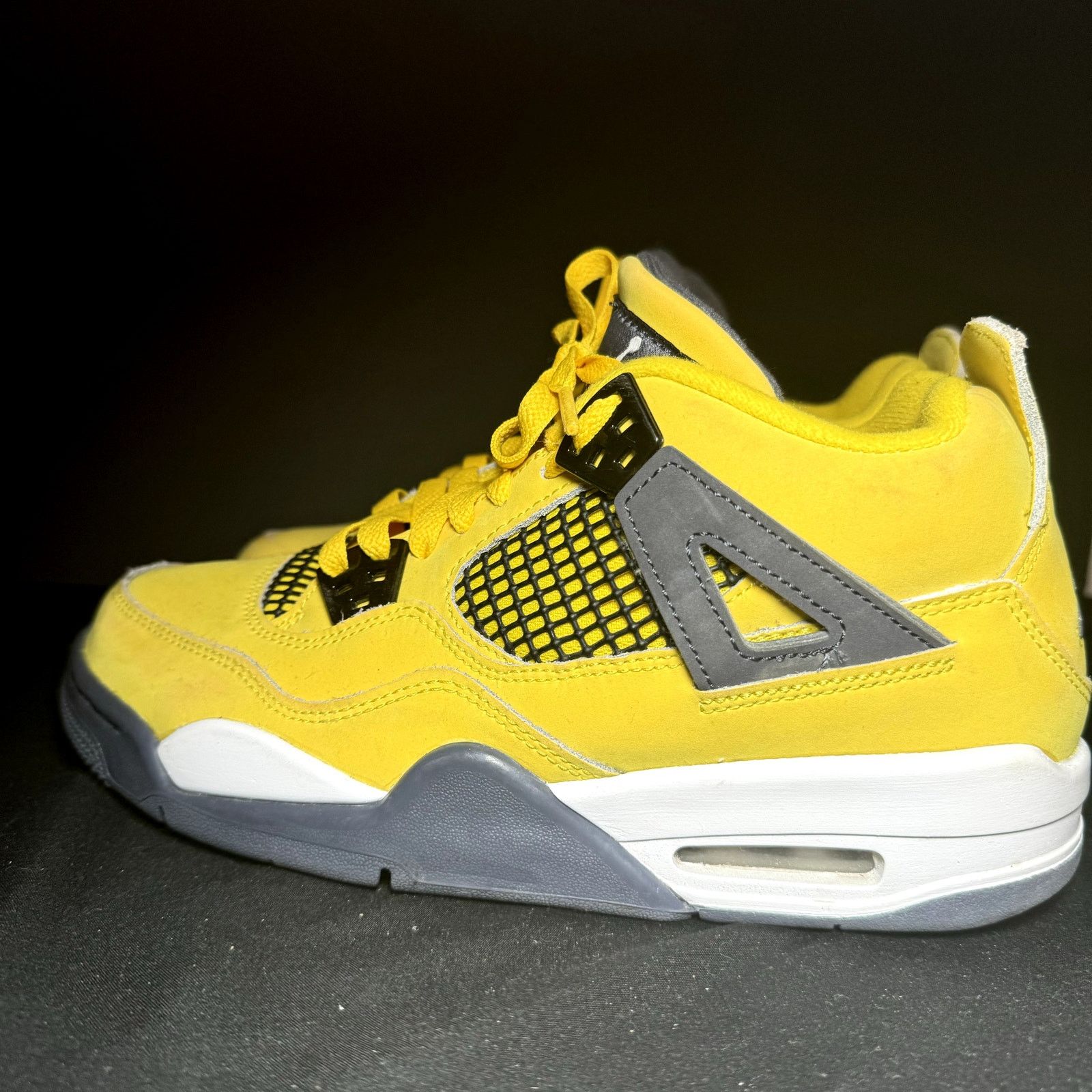 Jordan Brand × Nike Size 6.5 - Air Jordan 4 Retro GS Lightning 2021 Men's Shoes Size US 6.5 / EU 39-40 - 8 Thumbnail