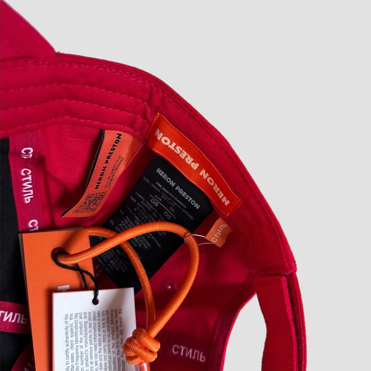 Heron Preston Heron Preston ‘Ctnmb’ Sport Cap Size ONE SIZE - 10 Thumbnail