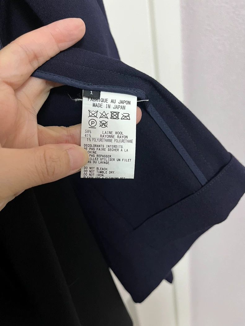 Other Y's size 1 Blue suit with detachable placket blazer Size 36R - 6 Thumbnail