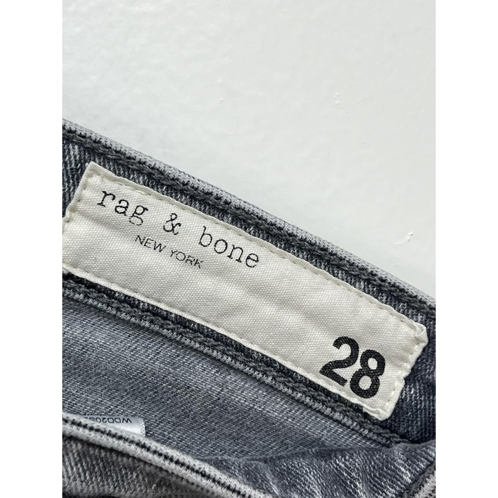 Rag & Bone Rag & Bone Low Women's 28 Denim Cotton Blend A000002 Size 28" / US 6 / IT 42 - 6 Thumbnail